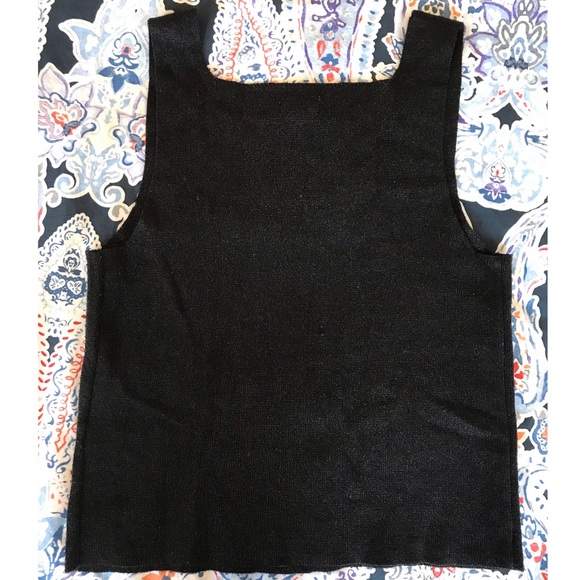 Black sparkly tank top - Picture 2 of 2